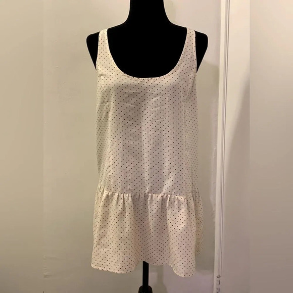 COINCIDENCE & CHANCE by URBAN OUTFITTERS Drop Waist Polka Dot Dress - Picture 1 of 8